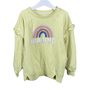 Unisex TEX - Dressikangast pluus, suurus 134 - 140 - Kollane (1)