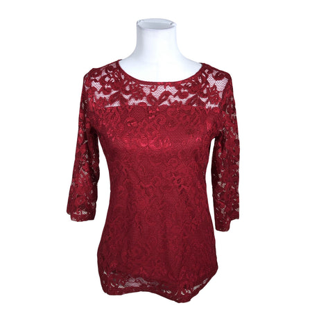 Unisex S.T.I - Pidulik pluus, suurus 38 - Veinipunane ()