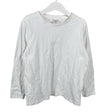 Unisex Lindex - Trikotaažist pluus, suurus 134 - 140 - Valge ()