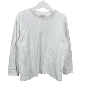 Unisex Lindex - Trikotaažist pluus, suurus 134 - 140 - Valge (1)