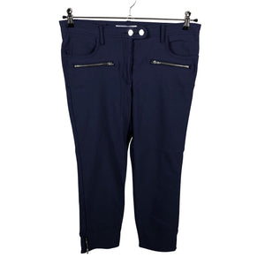 Unisex Betty Barclay - Mittevenivad poolpikad püksid, suurus 40 - Sinine (1)