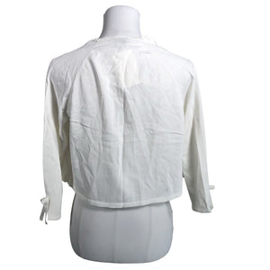 Unisex s.Oliver - Kootud boolero, suurus 40 - Valge (2)