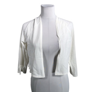 Unisex s.Oliver - Kootud boolero, suurus 40 - Valge (1)
