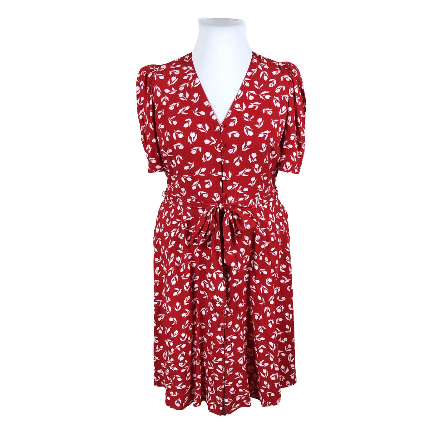 Unisex Lauren Ralph Lauren - Mitteveniv kleit, suurus 44 - Punane (2)
