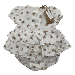 Unisex Newbie - Bodi, suurus 50 - 56 - Valge (1)