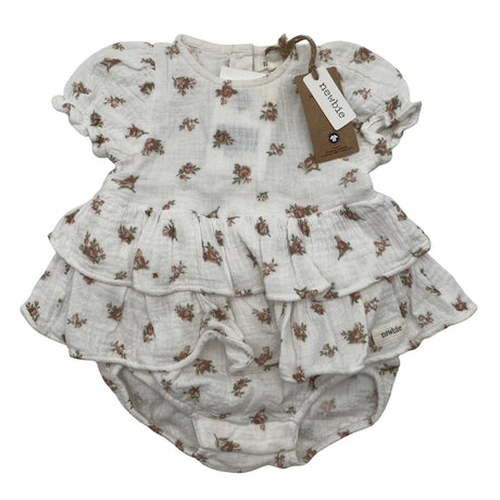 Unisex Newbie - Bodi, suurus 50 - 56 - Valge ()