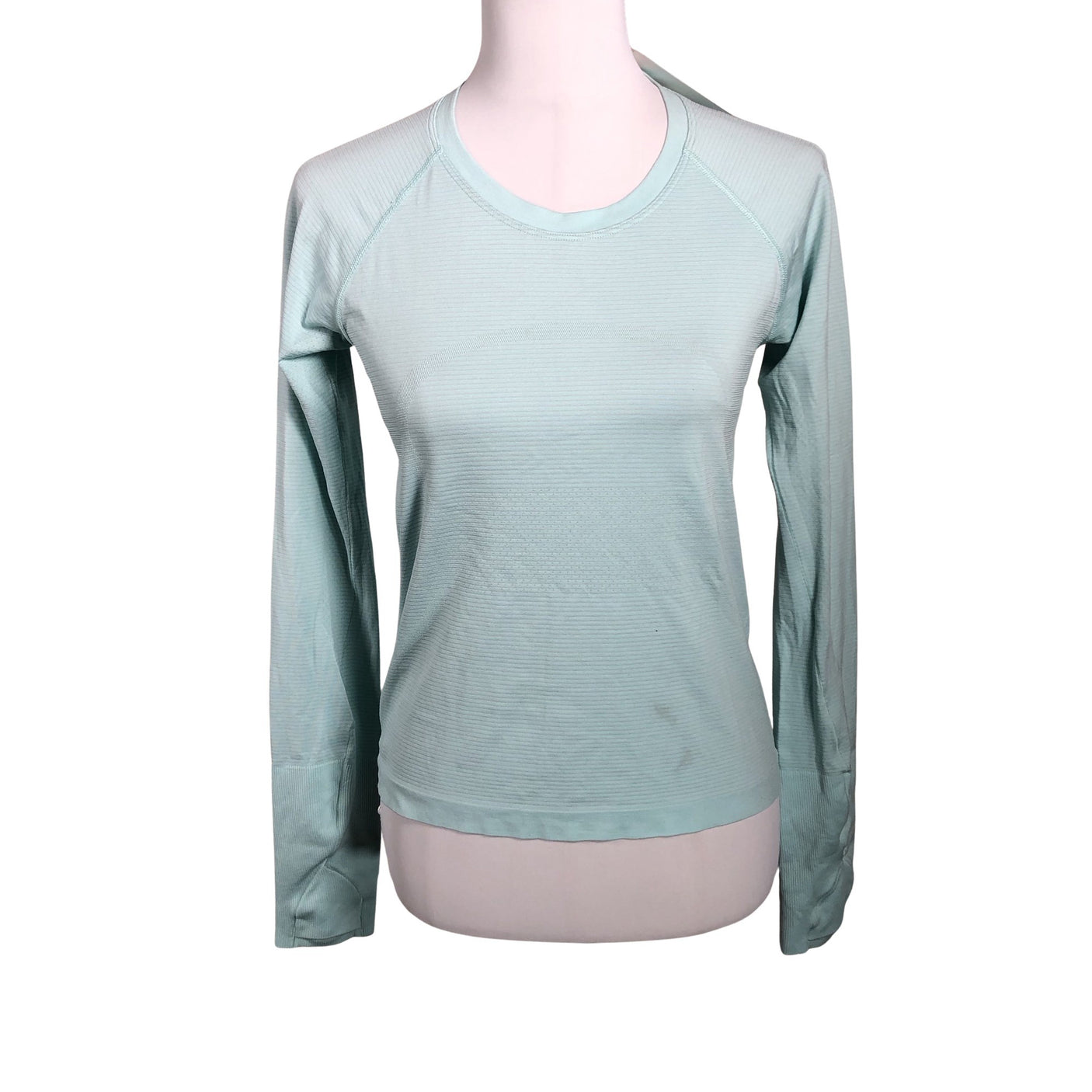 Unisex Lululemon - Spordisärk, pikad käised, suurus 36 - Türkiis (1)