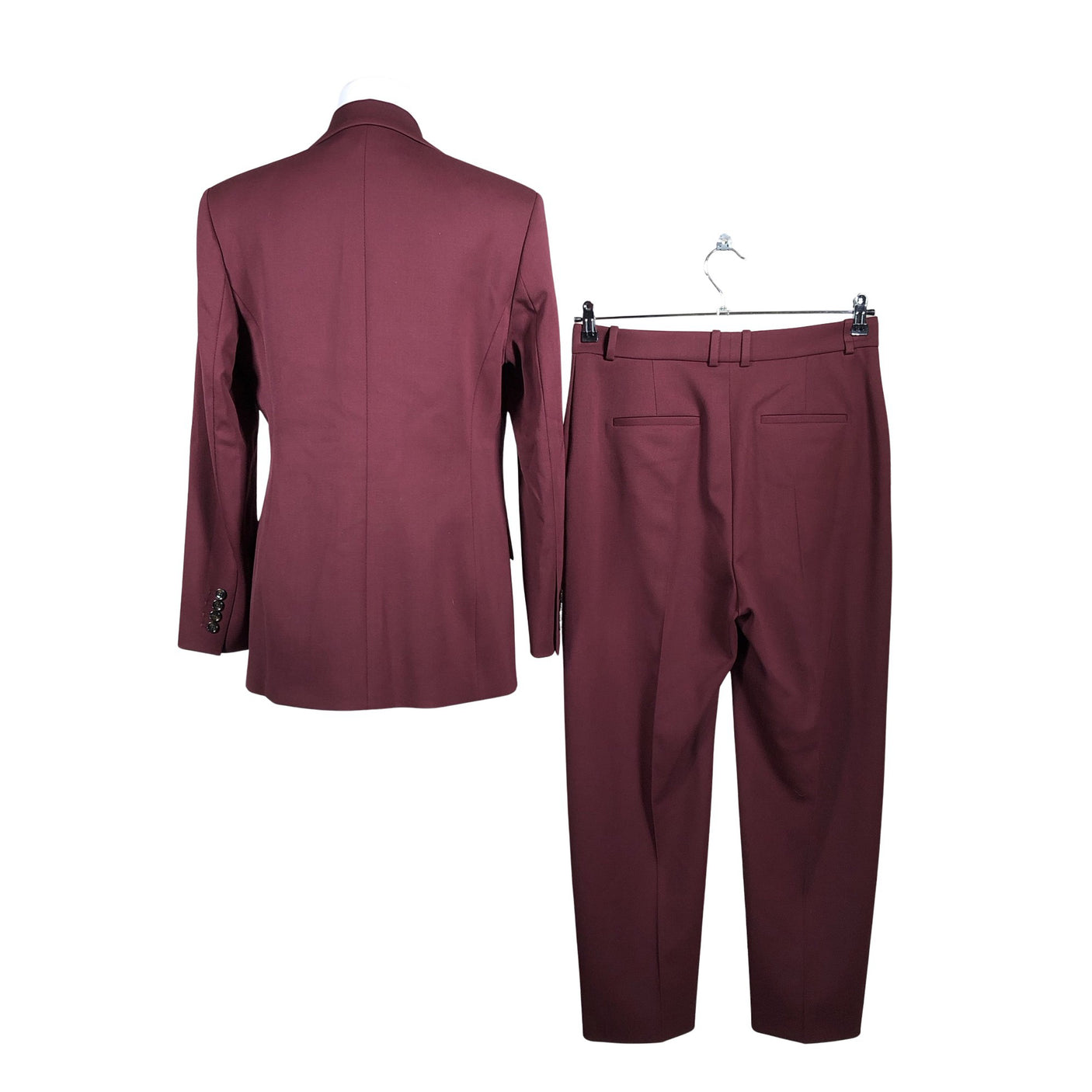 Unisex Hugo Boss - Kostüüm, suurus 38 - Veinipunane (2)