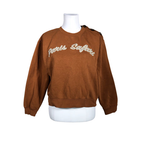 Unisex &Other Stories - Dressikangast pluus, suurus 36 - Pruun ()