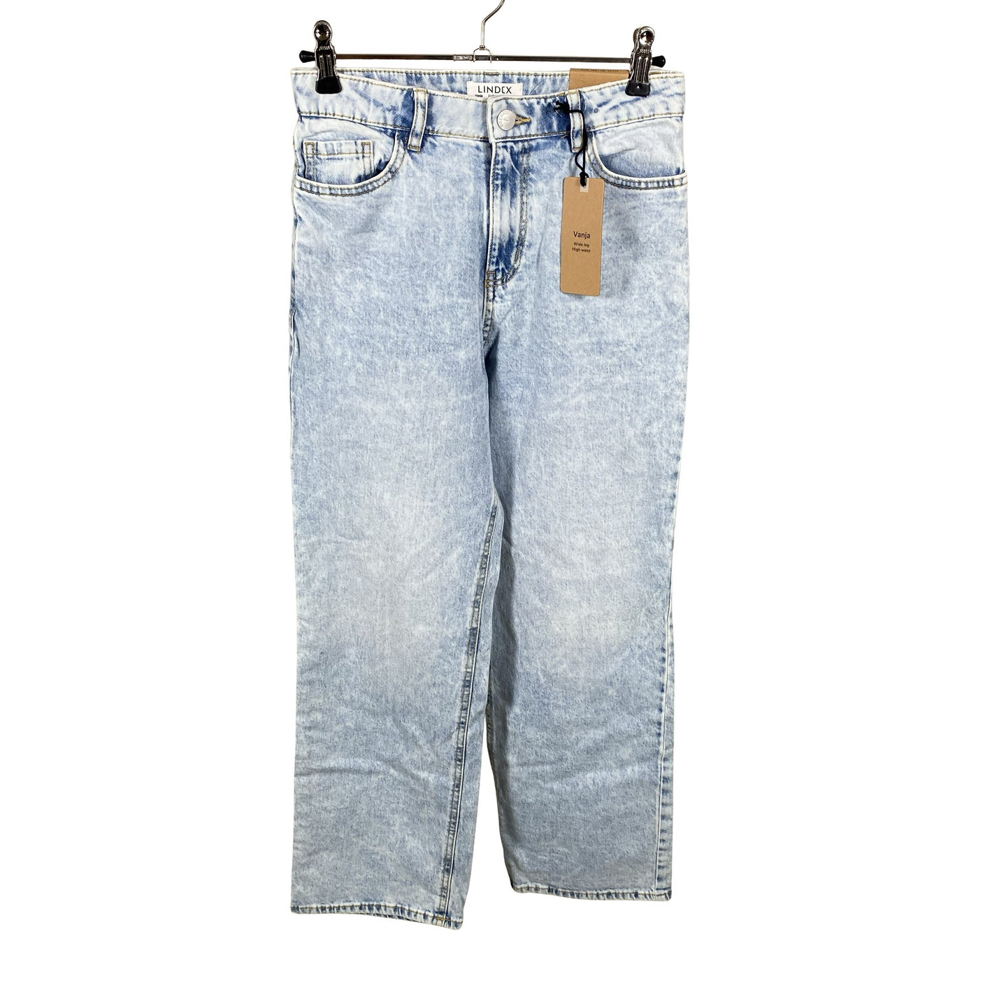 Unisex Lindex - Teksad, suurus 140 - 146 - Helesinine (2)