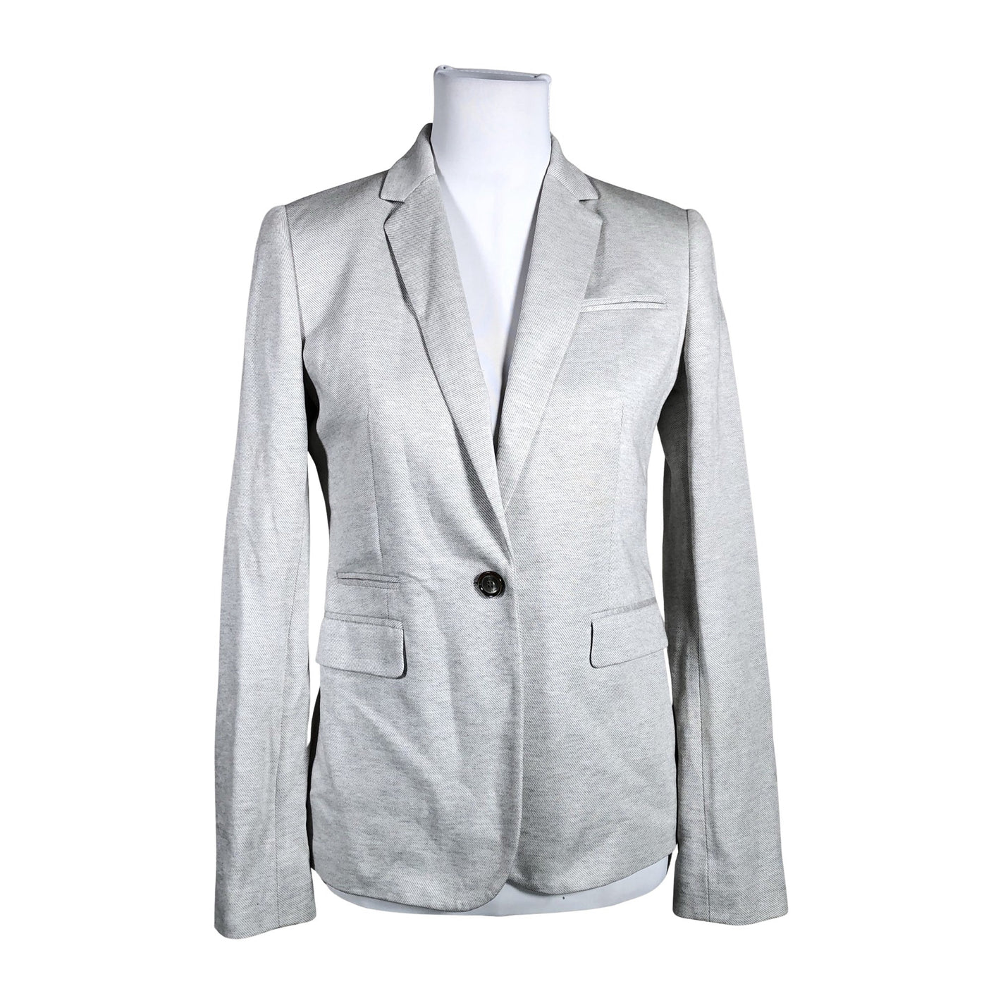 Unisex Massimo Dutti - Dressikangast jakk, suurus 38 - Hall (1)