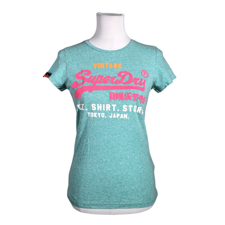 Unisex Superdry - T-särk, suurus 38 - Türkiis ()