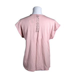 Unisex Esprit - Lühikeste käistega pluus, suurus 36 - Heleroosa (2)