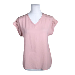 Unisex Esprit - Lühikeste käistega pluus, suurus 36 - Heleroosa (1)