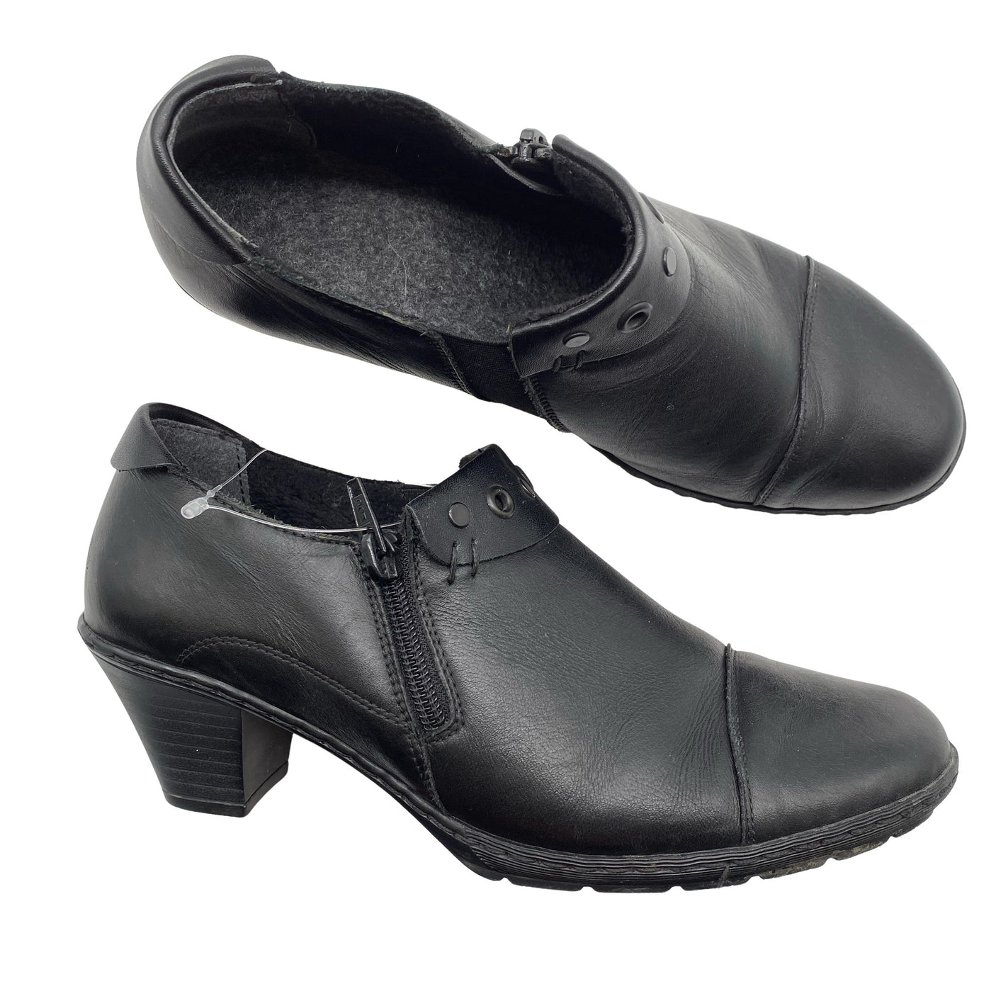 Unisex Rieker - Poolsaapad, suurus 39 - Must (2)