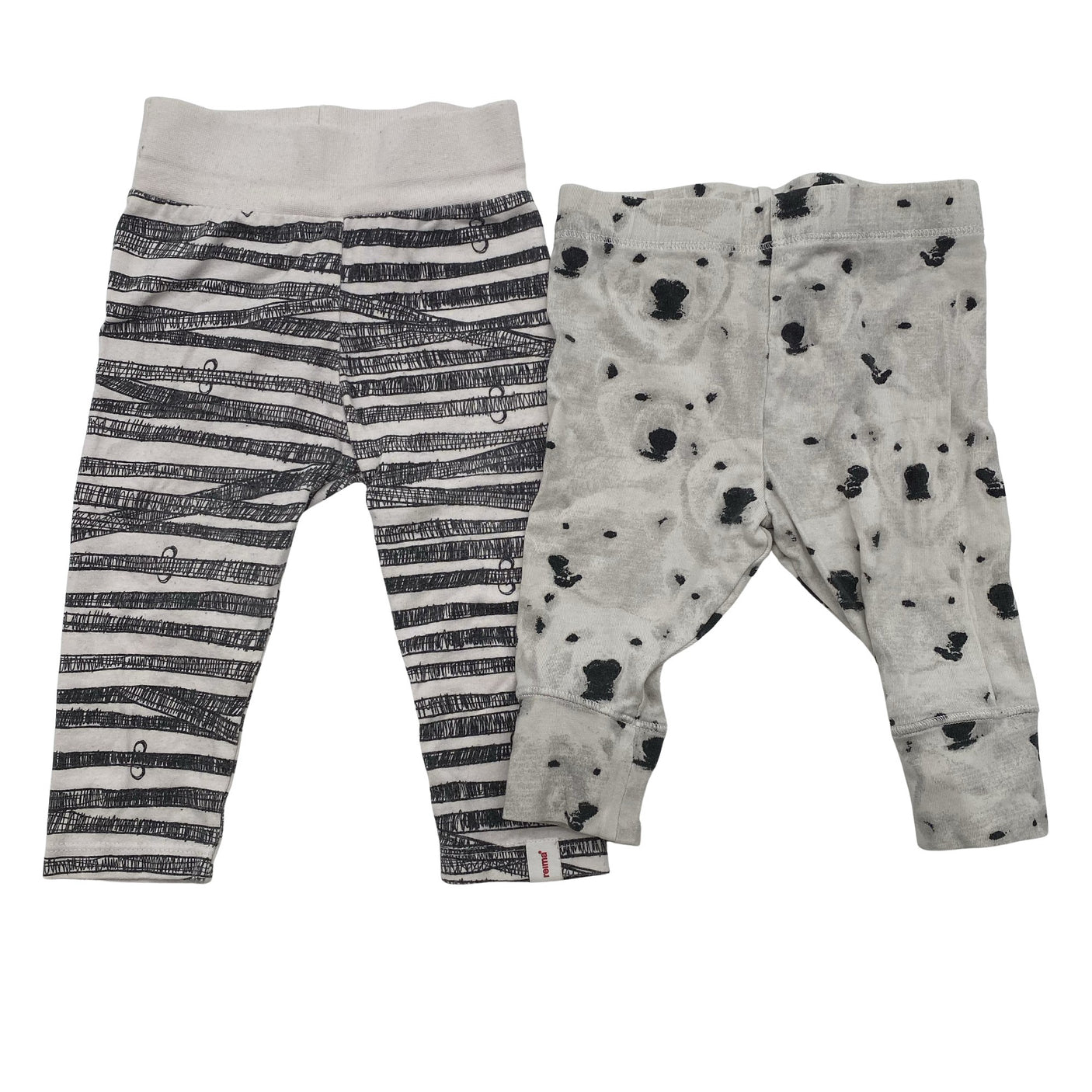 Unisex Lindex - Trikotaažist püksid, suurus 56 - 62 - Hall (1)