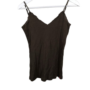 Unisex Esprit - Trikotaažist topp, suurus 36 - Pruun (1)