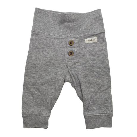 Unisex Newbie - Trikotaažist püksid, suurus 56 - 62 - Hall ()