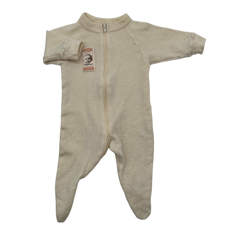 Unisex Ruskovilla - Villane kombinesoon, suurus 56 - 62 - Beige ()