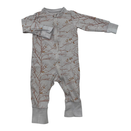 Unisex Kuutti - Pükskostüüm, suurus 62 - 68 - Valge ()