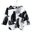Unisex Aarrelabel - Trikotaažist pluus, suurus 98 - 104 - Valge ()