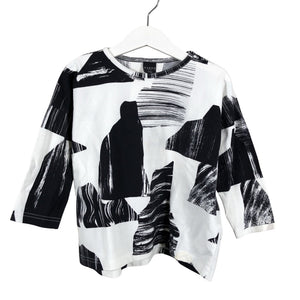 Unisex Aarrelabel - Trikotaažist pluus, suurus 98 - 104 - Valge (1)