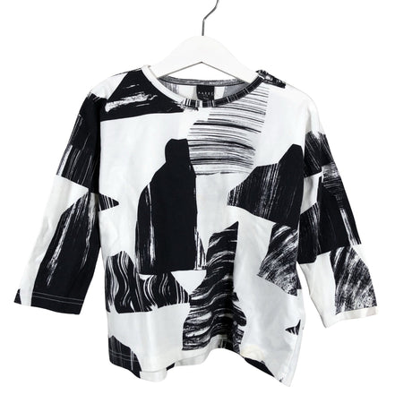 Unisex Aarrelabel - Trikotaažist pluus, suurus 98 - 104 - Valge ()