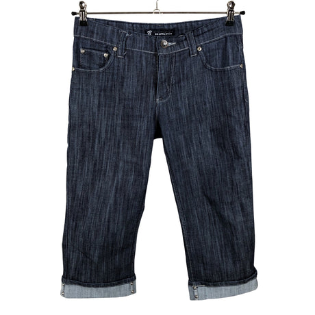 Unisex Big Spade Jeans - Teksast poolpikad püksid, suurus 38 - Sinine ()