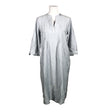 Unisex Fransa - Mitteveniv kleit, suurus 38 - Helesinine ()