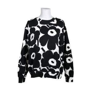 Unisex Marimekko - Dressikangast pluus, suurus 40 - Must (1)