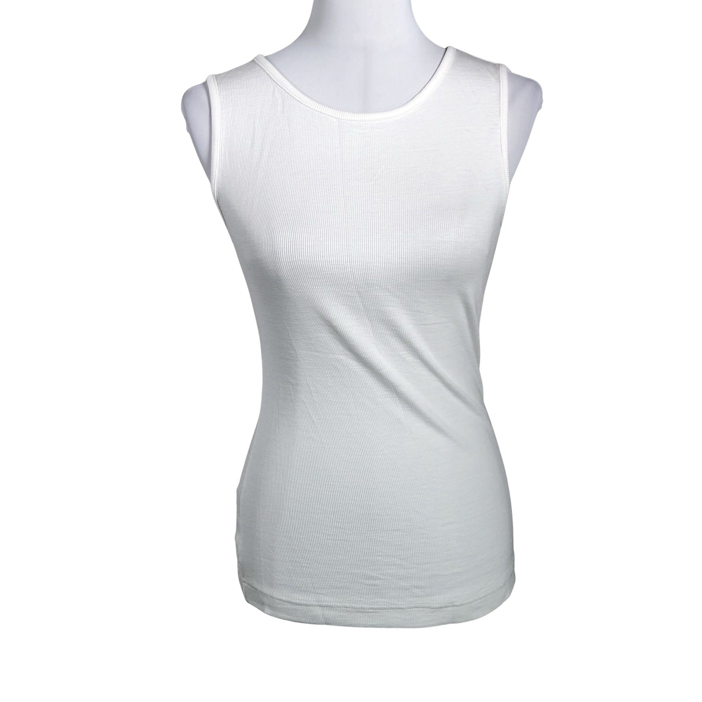 Unisex NOSH - Trikotaažist topp, suurus 36 - Valge (1)