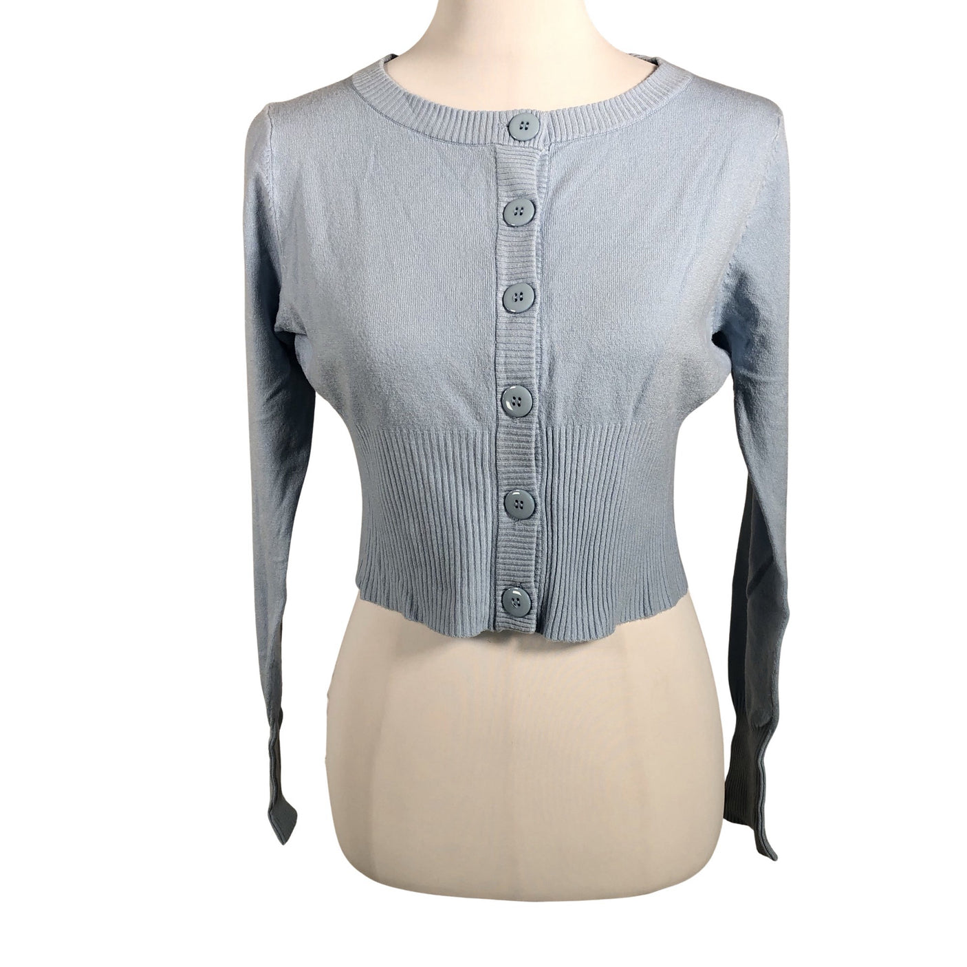 Unisex Banned Retro - Kardigan, suurus 38 - Helesinine (1)