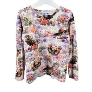 Unisex Pop & Co Helsinki - Trikotaažist pluus, suurus 128 - 134 - Lilla (1)