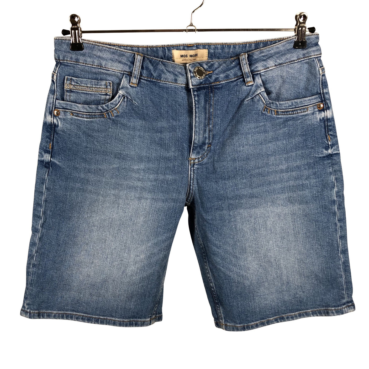 Unisex Mos Mosh - Teksast lühikesed püksid, suurus W31 - Sinine (1)