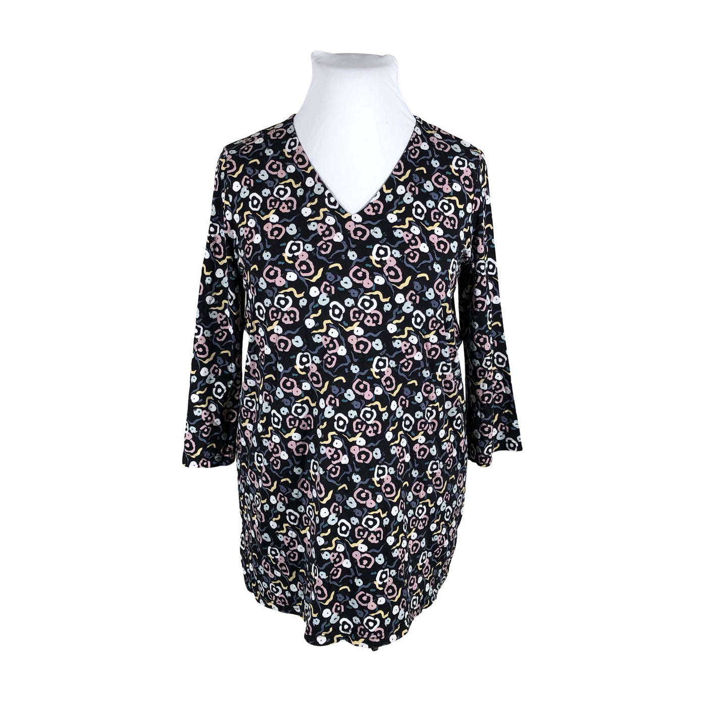 Unisex Nanso - Trikotaažist tuunika, suurus 42 - Must (2)