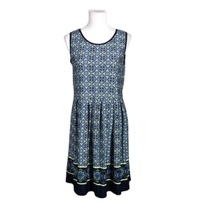 Unisex Alba Moda - Trikotaažist kleit, suurus 40 - Sinine (1)