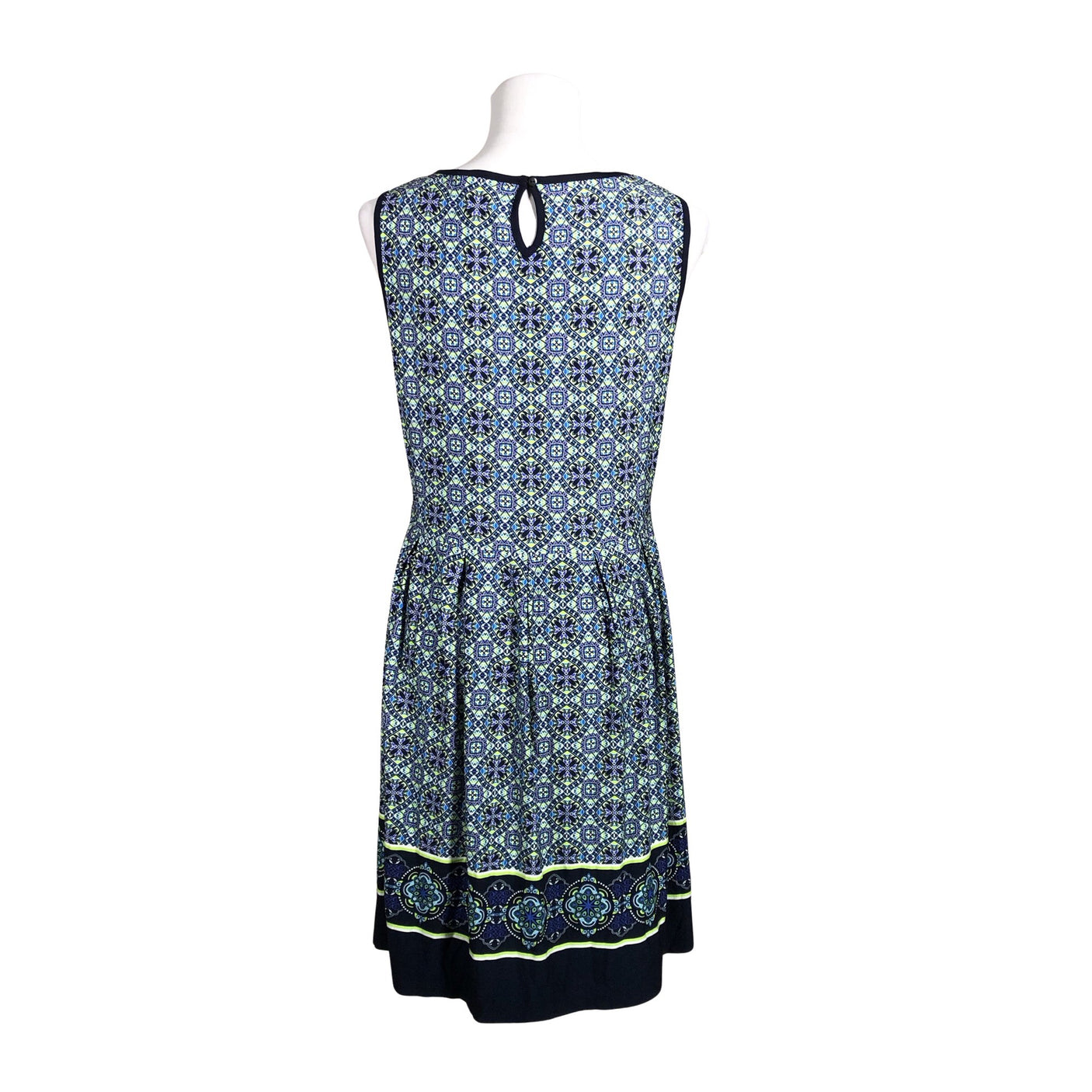 Unisex Alba Moda - Trikotaažist kleit, suurus 40 - Sinine (2)