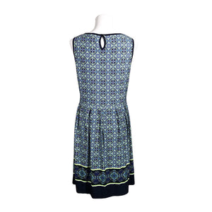 Unisex Alba Moda - Trikotaažist kleit, suurus 40 - Sinine (2)