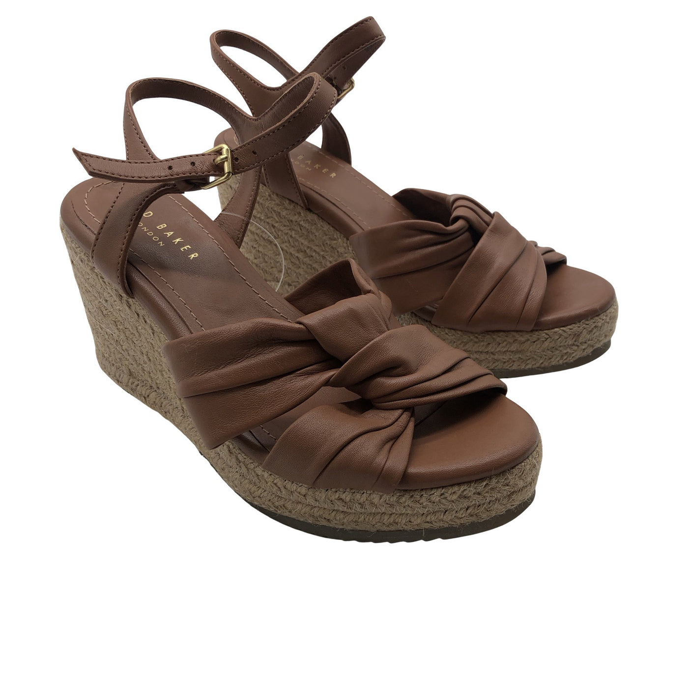 Unisex Ted Baker - Kiilkontsaga rihmikud, suurus 36 - Pruun (2)