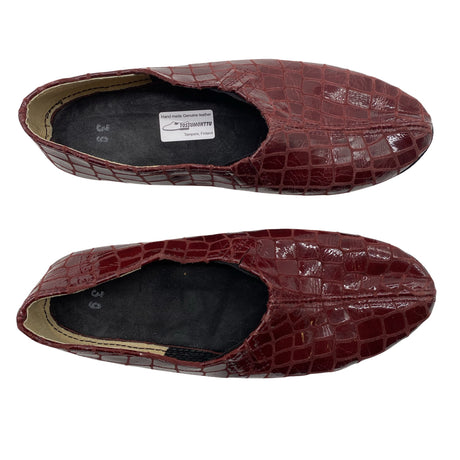 Unisex Tossumonttu - Mokassiinid, suurus 39 - Veinipunane ()
