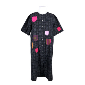 Unisex Marimekko - Mitteveniv kleit, suurus 42 - Must (1)