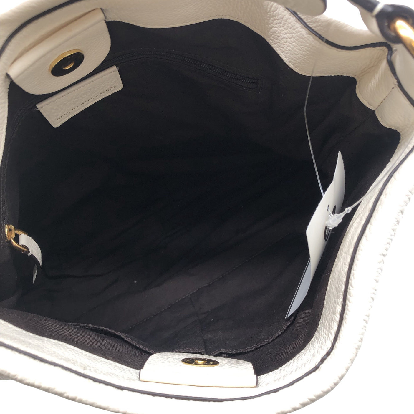 Unisex Marc By Marc Jacobs - Käekott, suurus Maxi - Looduslik valge (4)