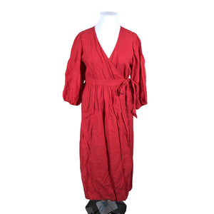Unisex Nanso - Mitteveniv kleit, suurus 42 - Punane (2)