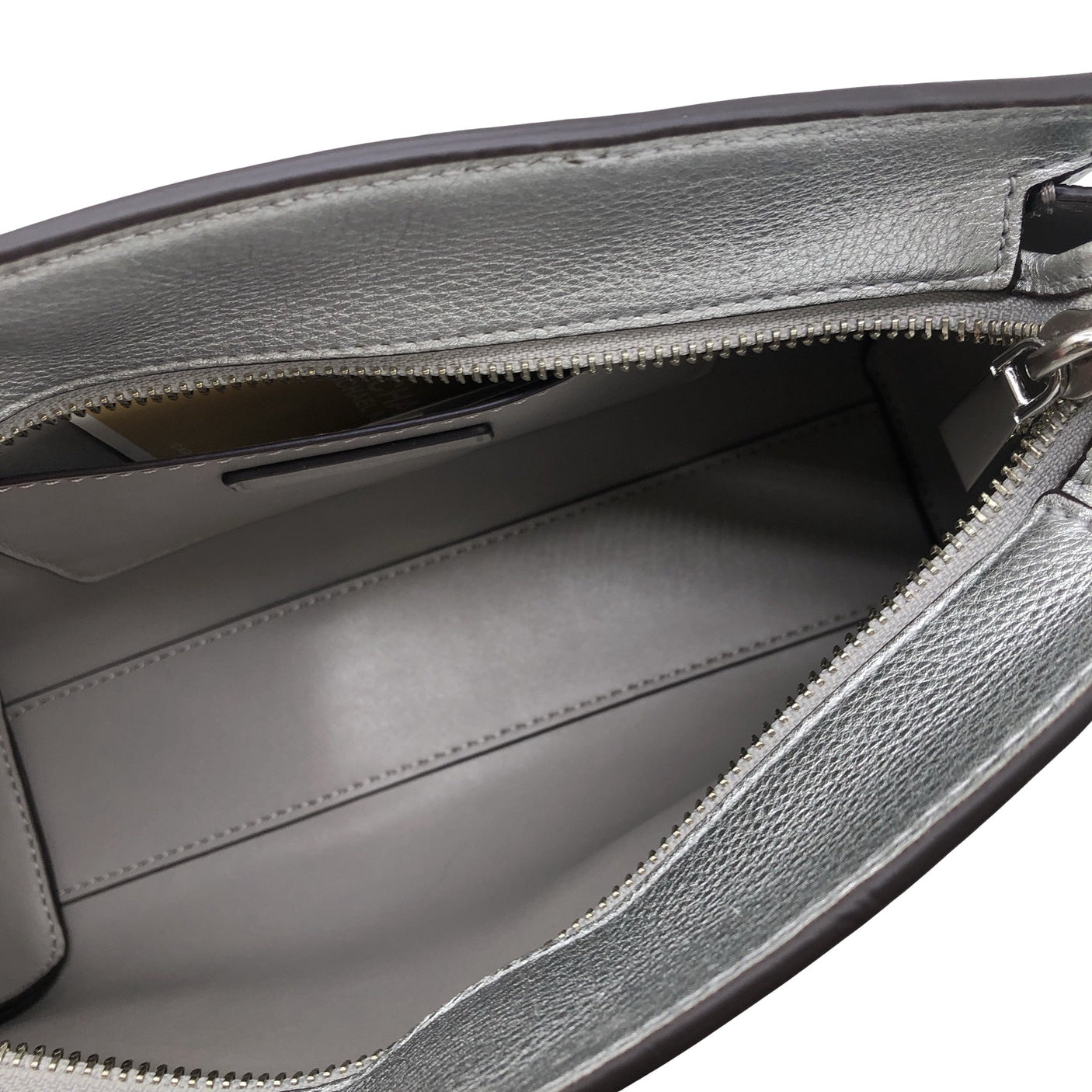 Unisex Michael Kors - Õlakott, suurus Mini - Hõbe (4)