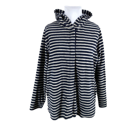 Unisex Ulla Popken - Fliisjakk, suurus 46 - Sinine ()