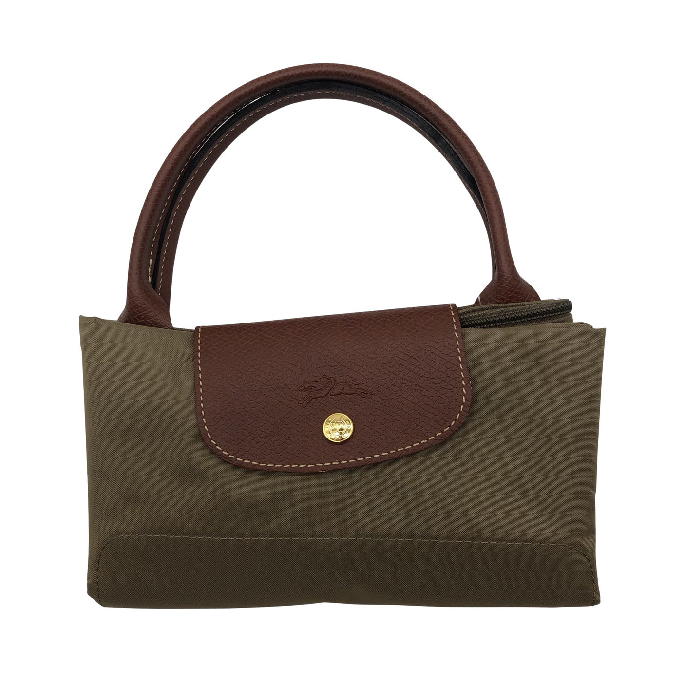 Unisex Longchamp - Käekott, suurus Maxi - Pruun (4)
