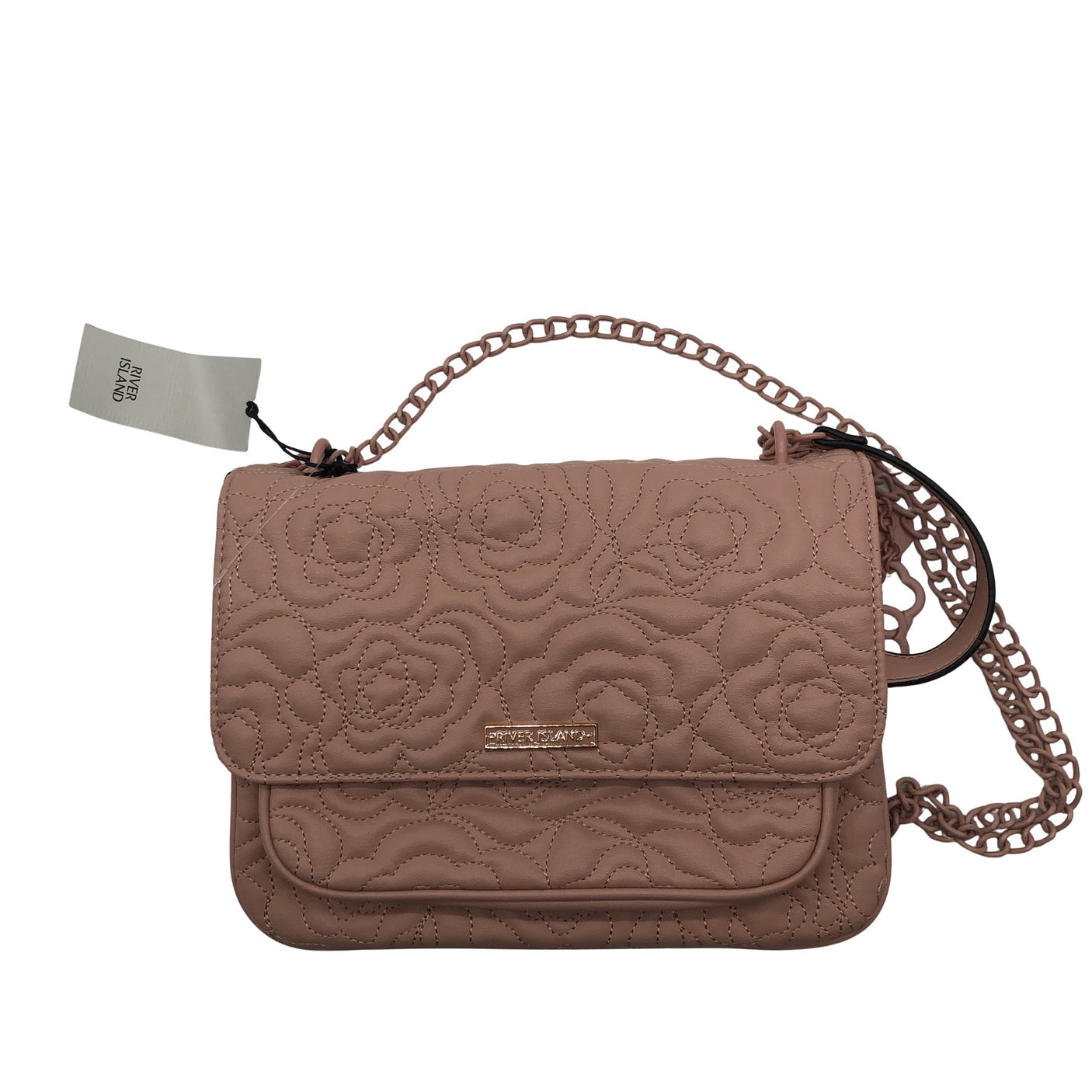 Unisex River Island - Õlakott, suurus Mini - Heleroosa (1)