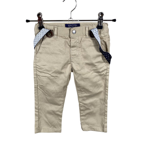 Unisex Mayoral - Mittevenivad püksid, suurus 80 - 86 - Beige ()