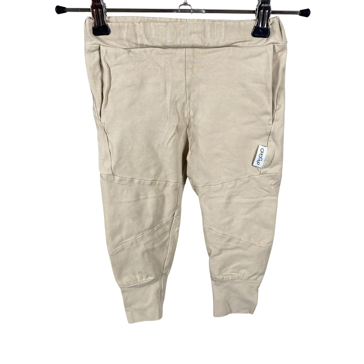 Unisex Gugguu - Trikotaažist püksid, suurus 74 - 80 - Beige (1)