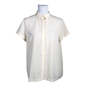 Unisex French Connection - Lühikeste käistega pluus, suurus 38 - Beige (1)